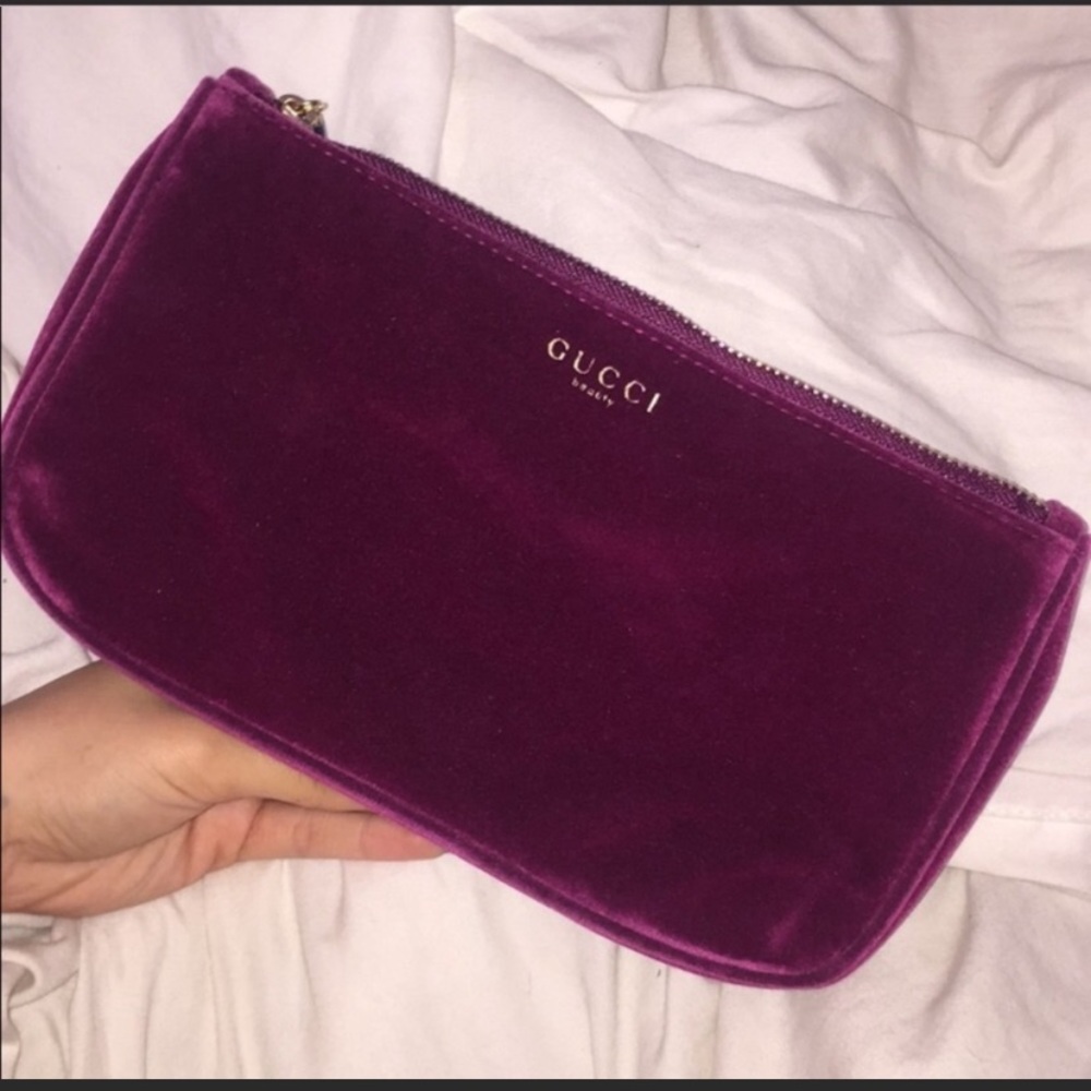 gucci makeup bag authentic